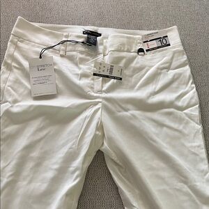 New York & Company White Women's Pantsuit